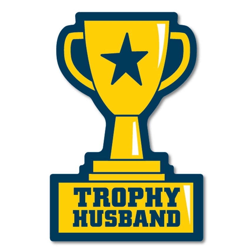 Trophy Husband Sticker | Funatic