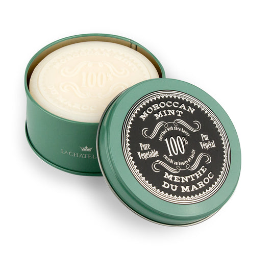La Chatelaine Moroccan Mint Shaving Soap