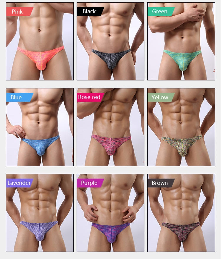 LOBEIOK Low-Waist Modal Blended Bikini (9 Colors), Underwear, Mainstreet Male, Mainstreet Male