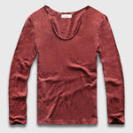 Slim V-Neck Long Sleeve T-Shirt, Top, Mainstreet Male, Mainstreet Male