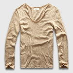 Slim V-Neck Long Sleeve T-Shirt, Top, Mainstreet Male, Mainstreet Male