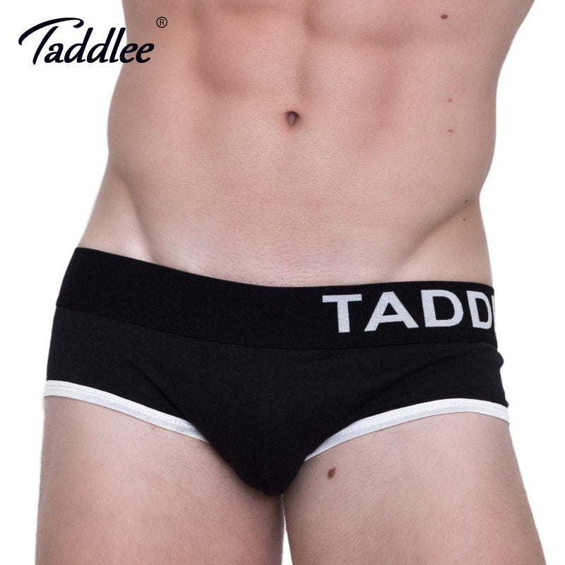 Taddlee 2 Pack Low Rise Classic Cotton Brief with Pouch, Underwear, Mainstreet Male, Mainstreet Male