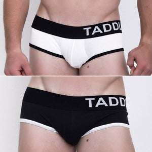 Taddlee 2 Pack Low Rise Classic Cotton Brief with Pouch, Underwear, Mainstreet Male, Mainstreet Male