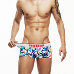SEOBEAN Floral Low-waist U-Pouch Cotton Trunks, [product_type], Mainstreet Male, Mainstreet Male