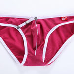 Wangjiang Snap Button Pouch Mesh Bikini (6 Colors), [product_type], Mainstreet Male, Mainstreet Male