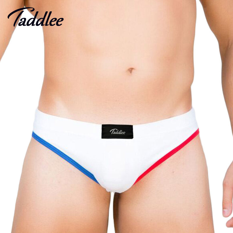 Taddlee 3 Pack Cotton Low Waist Bikini Briefs with Pouch, Underwear, Mainstreet Male, Mainstreet Male