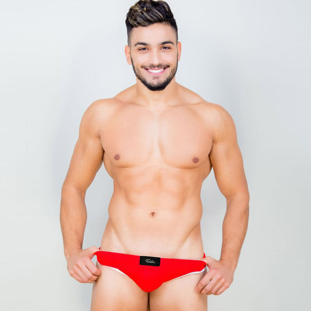 Taddlee 3 Pack Cotton Low Waist Bikini Briefs with Pouch, Underwear, Mainstreet Male, Mainstreet Male