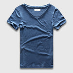 Basic Slim Fit V-Neck T-Shirt, Top, Mainstreet Male, Mainstreet Male