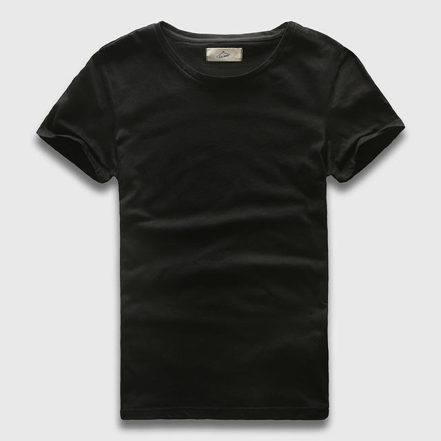 Basic Slim Fit V-Neck T-Shirt, Top, Mainstreet Male, Mainstreet Male