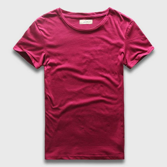 Basic Slim Fit V-Neck T-Shirt, Top, Mainstreet Male, Mainstreet Male