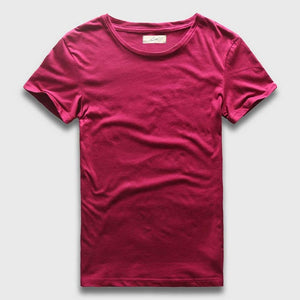 Basic Slim Fit V-Neck T-Shirt, Top, Mainstreet Male, Mainstreet Male
