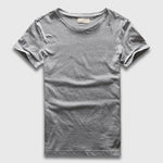 Basic Slim Fit V-Neck T-Shirt, Top, Mainstreet Male, Mainstreet Male