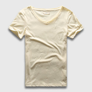 Basic Slim Fit V-Neck T-Shirt, Top, Mainstreet Male, Mainstreet Male