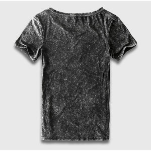 Slim Tight Fit V-Neck Marble T-Shirt, Top, Mainstreet Male, Mainstreet Male