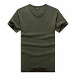 V-Neck Slim Fit T-Shirt, Top, Mainstreet Male, Mainstreet Male