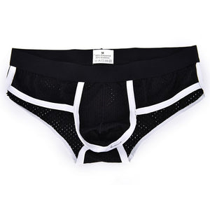 Mesh Low Waist U Convex Pouch Brief (3 Colors), Underwear, Mainstreet Male, Mainstreet Male