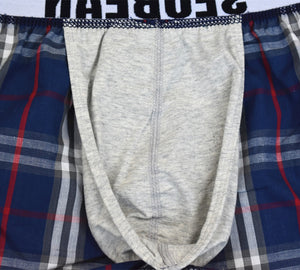SEOBEAN 100% Cotton Plaid Trunks (8 Colors), Underwear, Mainstreet Male, Mainstreet Male