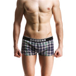 SEOBEAN 100% Cotton Plaid Trunks (8 Colors), Underwear, Mainstreet Male, Mainstreet Male