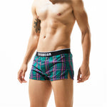 SEOBEAN 100% Cotton Plaid Trunks (8 Colors), Underwear, Mainstreet Male, Mainstreet Male