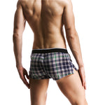 SEOBEAN 100% Cotton Plaid Trunks (8 Colors), Underwear, Mainstreet Male, Mainstreet Male