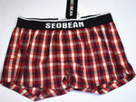 SEOBEAN 100% Cotton Plaid Trunks (8 Colors), Underwear, Mainstreet Male, Mainstreet Male