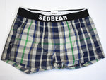 SEOBEAN 100% Cotton Plaid Trunks (8 Colors), Underwear, Mainstreet Male, Mainstreet Male
