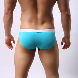 Low Waist Nylon Bikini Briefs, Underwear, Mainstreet Male, Mainstreet Male