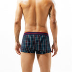 SEOBEAN 100% Cotton Plaid Trunks (8 Colors), Underwear, Mainstreet Male, Mainstreet Male