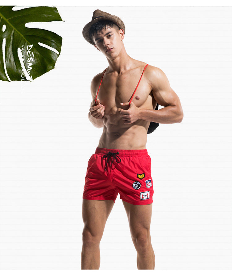 DESMIIT Patches Swim Shorts (3 Colors), Swimwear, Mainstreet Male, Mainstreet Male