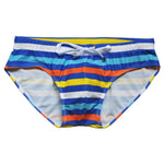 UXH Striped Swim Briefs, [product_type], Mainstreet Male, Mainstreet Male