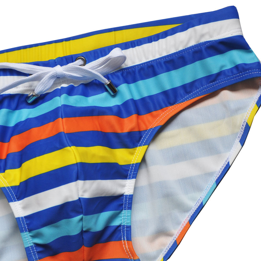 UXH Striped Swim Briefs, [product_type], Mainstreet Male, Mainstreet Male