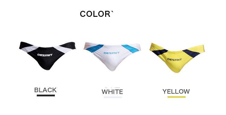 DESMIIT Striped Swim Briefs (3 Colors), [product_type], Mainstreet Male, Mainstreet Male