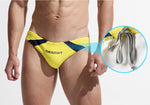 DESMIIT Striped Swim Briefs (3 Colors), [product_type], Mainstreet Male, Mainstreet Male