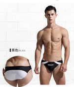 DESMIIT Striped Swim Briefs (3 Colors), [product_type], Mainstreet Male, Mainstreet Male