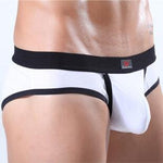 WANG JIANG Cotton Briefs w/ C-Ring Pouch (4 Colors), [product_type], Mainstreet Male, Mainstreet Male