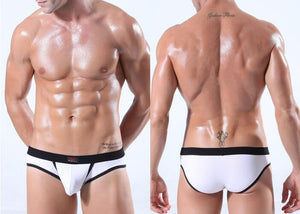 WANG JIANG Cotton Briefs w/ C-Ring Pouch (4 Colors), [product_type], Mainstreet Male, Mainstreet Male