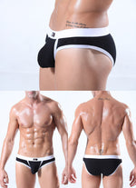 WANG JIANG Cotton Briefs w/ C-Ring Pouch (4 Colors), [product_type], Mainstreet Male, Mainstreet Male