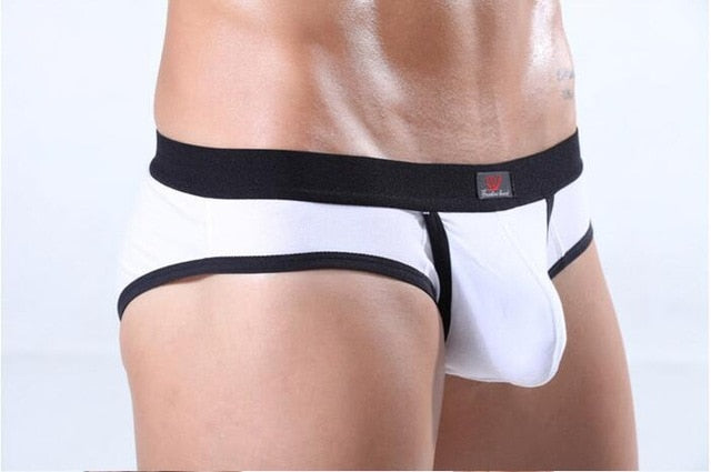 WANG JIANG Cotton Briefs w/ C-Ring Pouch (4 Colors), [product_type], Mainstreet Male, Mainstreet Male