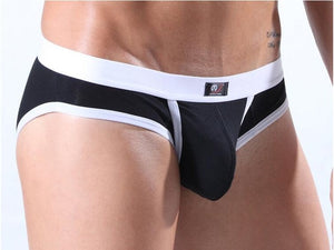 WANG JIANG Cotton Briefs w/ C-Ring Pouch (4 Colors), [product_type], Mainstreet Male, Mainstreet Male