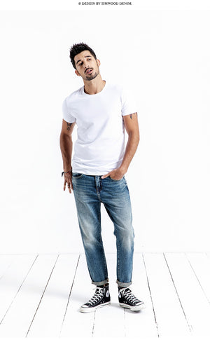 SIMWOOD Solid Slim Basic T-Shirt (3 Colors), Tops, Mainstreet Male, Mainstreet Male