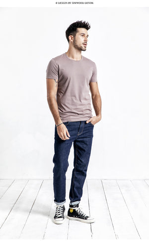 SIMWOOD Solid Slim Basic T-Shirt (3 Colors), Tops, Mainstreet Male, Mainstreet Male